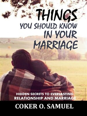 cover image of Things you Should know    In your Marriage
